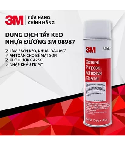 DUNG DỊCH TẨY KEO ĐA NĂNG 3M Brand 08987